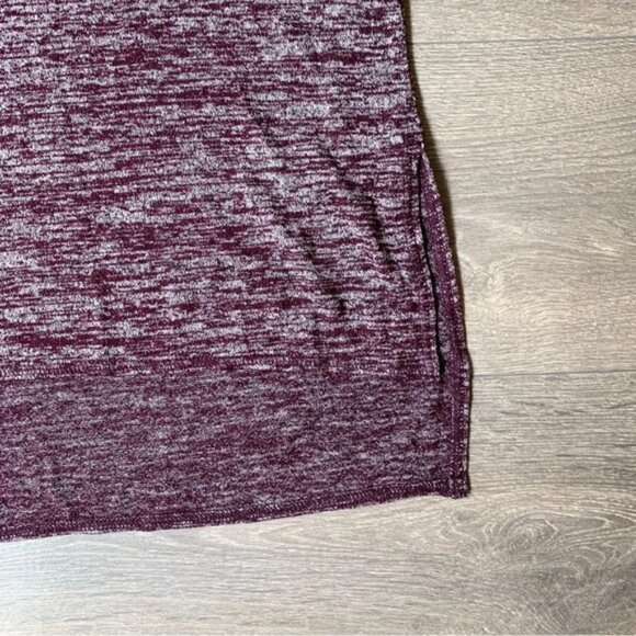 Aritzia Wilfred Free Ornella Tank Top Heathered Sleeveless Burgundy Size XS - Picture 7 of 15